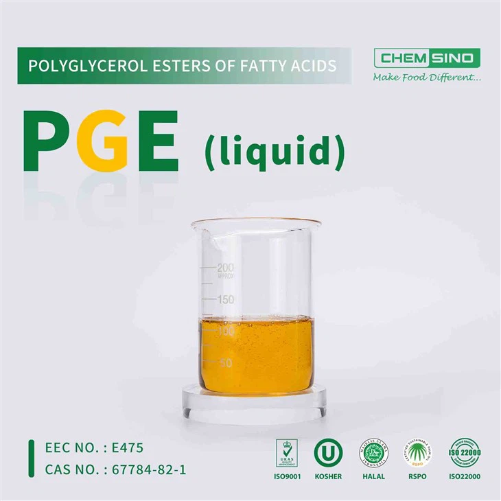 Uvarte búrku s polycerolovými estermi mastných kyselín ako zložkou emulgátora CAS NO.67784-82-1