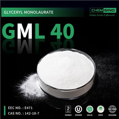 Emulgátor GML40 percent Cosmetics CAS NO.142-18-7
