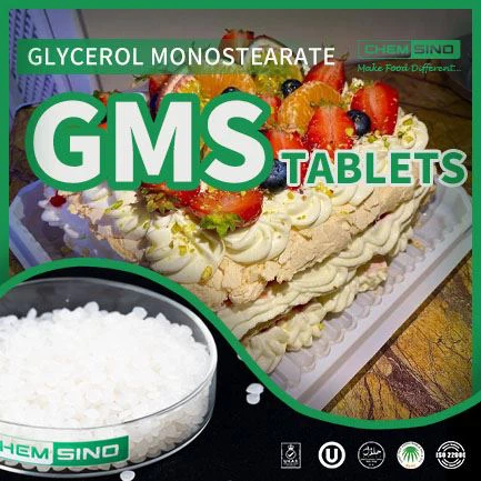 Glycerol monostearát tablety GMS tablety CAS č. 31566-31-1