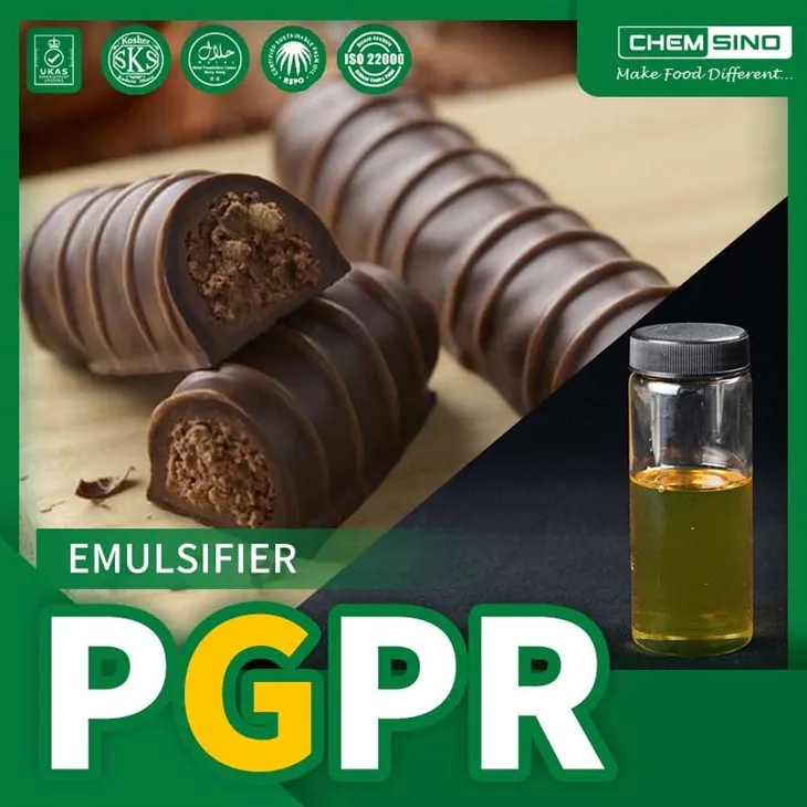 Emulgátor PGPR s certifikáciou Halal And Kosher s hmotnosťou 25 kg