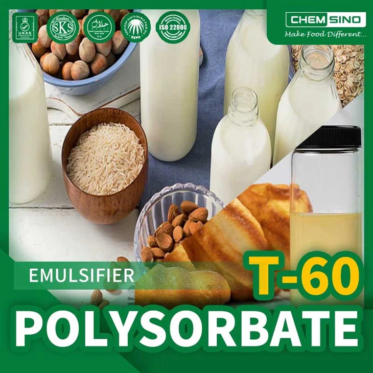Polysorbát 60 v čistiacich prostriedkoch: Účinný emulgátor