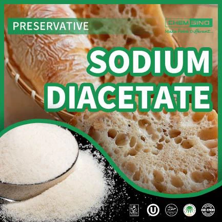 Bezpečný octan sodný E262 pre potraviny