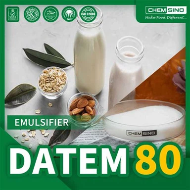 Zlepšite svoje pečenie s DATEM 80 percent: ester kyseliny diacetylvínnej z monodiglyceridov