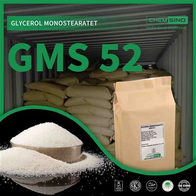 China Manufactory Glycerol Monostearate 52 Powder CAS No.{1}} GMS 52 Powder