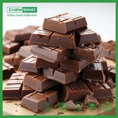 E471 potravinová zložka/potravinový emulgátor destilované monoglyceridy Dmg vločky CAS č. 123-94-4 pre cukríky a čokoládu