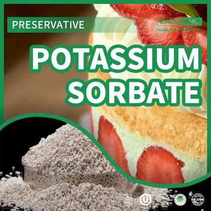 Dôveryhodný potravinový konzervant Sorbát draselný pre pekárne